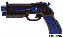 Картинка Геймпад Ritmix GP-056BTH (черный/синий)