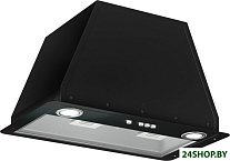 Картинка Кухонная вытяжка Elikor Врезной блок Flat 52П-650-К3Д (черный)