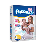 PADDLERS Jumbo pack [2]Mini-80 Детские подгузники, 80 шт
