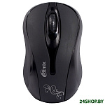 Картинка Мышь проводная Ritmix ROM-306B (черная)