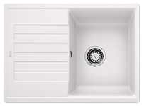 Картинка Кухонная мойка BLANCO Zia 45 S Compact (белый)