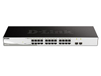 Картинка Управляемый коммутатор 2-го уровня D-Link DGS-1210-26/F2A