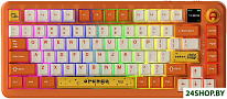 AK820 Max (оранжевый/белый, Ajazz Avocado)
