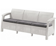 Картинка Садовый диван Keter Corfu Love Seat Max White (223205)