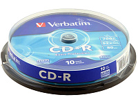 Картинка Диск CD-R Verbatim 700Mb (10шт) (43437)