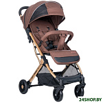 Картинка Детская прогулочная коляска Farfello Comfy Go CG (шоколадный/золото)