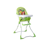Картинка Стульчик для кормления Lorelli (Bertoni) Marcel 2019 Green Worm [10100321926]