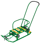 Картинка Санки Nika Тимка 5 универсал (зеленый) (уценка арт. 672677)