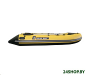 Картинка Лодка Polar Bird Merlin PB-340M ПБ35 (черно-желтый, стеклокомпозит)
