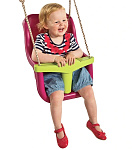 Картинка Детские качели KBT Baby Luxe (фиолетовый/салатовый)