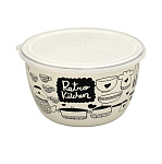 Картинка Миска с пластиковой крышкой METROT 337755