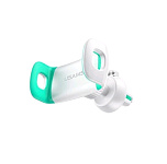 Картинка Держатель для смартфона Usams Air Vent Mount Car Holder-U Series (ZJ39ZJ03) (белый/зеленый)