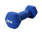 Картинка Гантели ATLAS SPORT Виниловая 3 кг (синий)
