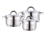 Картинка Набор кастрюль BOHMANN BH-0714