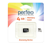 Картинка Карта памяти Perfeo microSDHC PF4GMCSH10ES 4GB