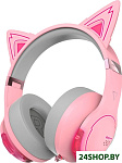 Картинка Наушники Edifier G5BT Cat (розовый/серый)
