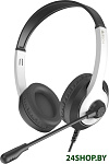Картинка Наушники A4Tech Fstyler FH100U (белый/черный)