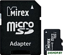 Карта памяти Mirex microSDXC UHS-I (Class 10) 128GB + адаптер [13613-AD10S128]