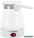 Картинка Кофеварка Starwind STG6050 (белый)