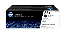 Картинка Тонер-картридж HP 83A (CF283AD) (2 шт)