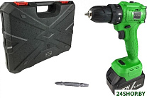 Картинка Дрель-шуруповерт Zitrek Greenpower 20 Pro 063-4060 (с 1-им АКБ, кейс)