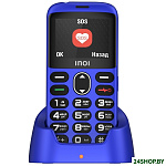 Картинка Мобильный телефон INOI 118B (синий)