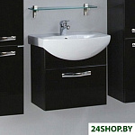 Картинка Акватон Ария 65 Тумба для умывальника чёрный (1.A134.0.01A.A95.0)