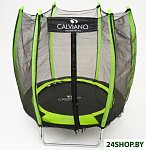 Батут Calviano Outside Master Green 140 см - 4.5ft (внешняя сетка, складной, без лестницы)