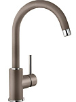 Картинка Смеситель Blanco Mida Silgranit (серый беж) [519422]