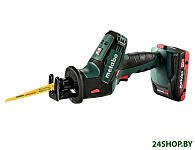 Картинка Сабельная пила Metabo SSE 18 LTX Compact (с 2-мя АКБ, кейс)