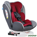 Картинка Детское автокресло Costa CS-002 Isofix YB104A/r (темно-серый/красный)