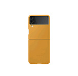 Картинка Чехол SAMSUNG Leather Cover для FLIP3 Mustard (EF-VF711LYEGRU)