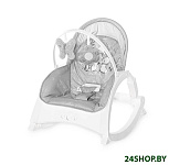 Картинка Детский шезлонг Lorelli Enjoy Grey Rabbits (10110112139)
