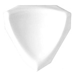 Картинка Уголок керамический М-Квадрат 620000 (35x35x35, белый)