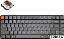 K3 Max White LED K3M-A3-RU (Gateron Low Profile Brown)