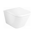 Картинка Унитаз Roca The Gap Clean Rim [A34647L000 + 801470004] с крышкой