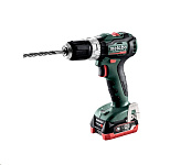 Картинка Ударная дрель-шуруповерт Metabo PowerMaxx SB 12 BL 601077800 (с 2-мя АКБ, кейс)