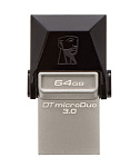 Картинка Флеш-память Kingston DataTraveler microDuo 64GB (DTDUO3-64GB)