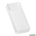 Картинка Внешний аккумулятор Baseus Bipow Digital Display PPDML-J02 20000mAh (белый)