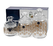 Картинка Набор емкостей Luminarc Golden Flower Q0572