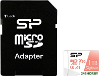 Superior A1 microSDXC SP001TBSTXDV3V20SP 1TB (с адаптером)