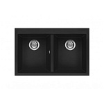 Картинка Кухонная мойка Elleci Quadra 350 Black K86