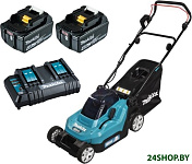Картинка Газонокосилка электрическая Makita DLM382CM2