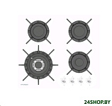 Картинка Газовая варочная поверхность Hyundai HHG 6437 WG (белый)