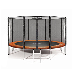 Картинка Батут ATLAS SPORT 404 см (13ft) PRO (усиленные опоры) ORANGE