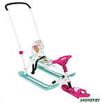 Картинка Снегокат Nika TWINY 2+ Мини TW2+/3M (белый/забавные медвежата)