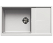 Картинка Кухонная мойка Elleci Unico 410 Bianco G68