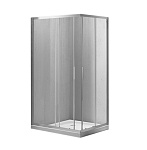 Картинка Душевой уголок BelBagno Sela-AH-2-100/80-P-Cr (текстурное стекло)