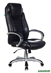 Картинка Кресло руководителя Бюрократ T-9923/BLACK-PU