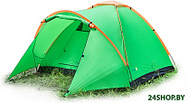 Треккинговая палатка Sundays Camp 4 (зеленый/желтый)